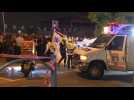 Emergency services gather on site of attack leaving 3 killed in Israel