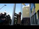 Germany's foreign minister raises flag at embassy in Kyiv after announcing it will reopen