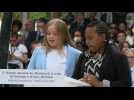 Macron attends ceremony to mark national day of the abolition of slavery