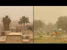 Dust storm hits the Iraqi capital of Baghdad