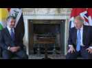 British PM welcomes Kurdish leader Barzani at Downing Street