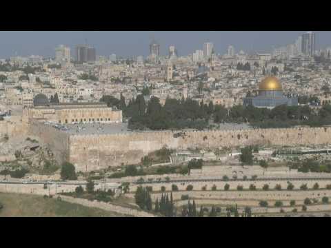 Images of Jerusalem's Al-Aqsa mosque compound