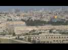 Images of Jerusalem's Al-Aqsa mosque compound