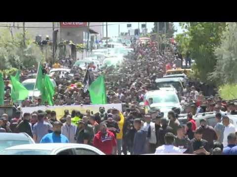 Mourners hold funeral for Palestinian teen killed by Israeli forces in occupied WB (2)