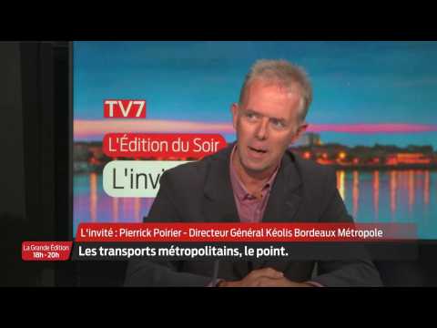 La Grande Édition | L'invité | Pierrick Poirier, directeur général Keolis Bordeaux Métropole