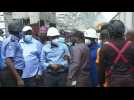 Lagos governor visits site of collapsed high-rise that killed at least 22