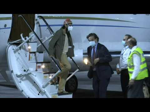 American journalist Danny Fenster arrives in Doha