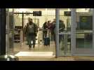 Travelers arrive from Mexico to the United States after borders reopen