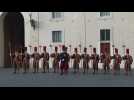 Indian Prime Minister Narendra Modi arrives at Vatican to meet Pope Francis