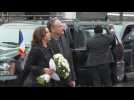 Kamala Harris lays flowers in tribute to victims of 2015 Paris terror attacks