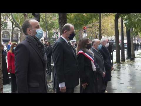 Six years on, French PM, officials pay tribute to 2015 Paris attacks victims at the Bataclan