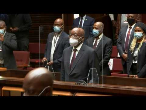 Former South African president Zuma's graft case resumes