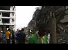 Rescue efforts continue a day after Nigeria high-rise collapse