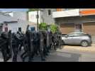 Police face off supporters of opposition figure Barthelemy Dias in Dakar