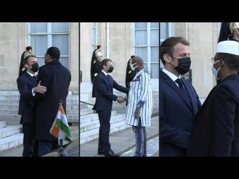 Macron welcomes counterparts from Niger, Burkina Faso and Chad for talks on the Sahel
