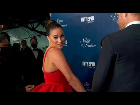 Prince Harry and Meghan Markle attend Salute to Freedom Gala in New York