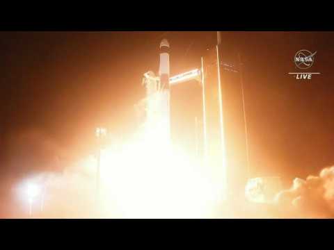SpaceX rocket takes off for ISS with four astronauts