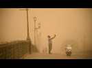 Dust envelops Baghdad as sandstorm sweeps the city