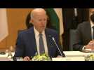 World navigating a 'dark hour' says Biden at Quad meeting