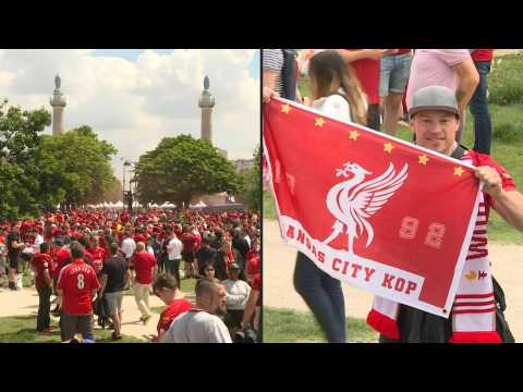 Liverpool fans in Paris ahead of Champions League final