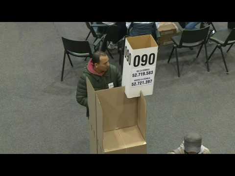 Polls open in Colombia presidential election
