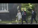 Arrivals for cabinet meeting following Tory Party confidence vote in Boris Johnson