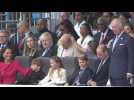 Royals attend Queen Elizabeth II's jubilee pageant at Buckingham Palace