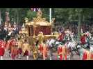 Pageant on the Mall in London for Queen Elizabeth II's jubilee
