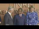 Belgium's King meets Professor Muyembe, leading figure in the fight against Ebola in DRC