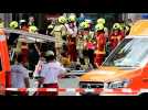 Injuries at the scene where a car drove into a crowd in Berlin