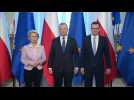 European Commission chief meets Polish leaders