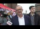 Opposition leader Albanese speaks of unity after casting vote in Australian election