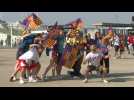 Fans arrive at stadium ahead of Women's Champions League final