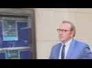 Kevin Spacey arrives at UK court to face sexual assault charges