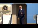 US President Joe Biden takes off on historic flight to Saudi Arabia