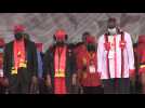 Angola's ruling party MPLA holds election rally