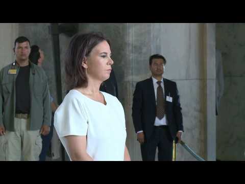 German Foreign Minister Baerbock visits Ataturk mausoleum in Ankara