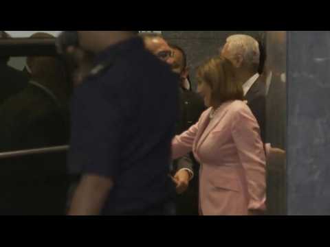 US speaker Pelosi leaves Kuala Lumpur hotel