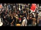 Hundreds camp inside Iraqi parliament for second day
