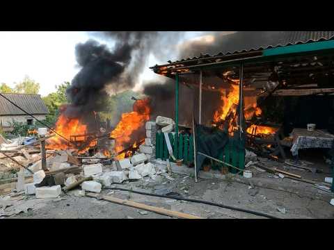 Russian shelling continues in frontline Donetsk city of Bakhmut