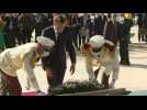 Macron lays wreath at Algiers’ martyrs memorial