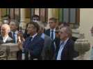 Macron visits European cemetery of Saint Eugene in Algiers (2)