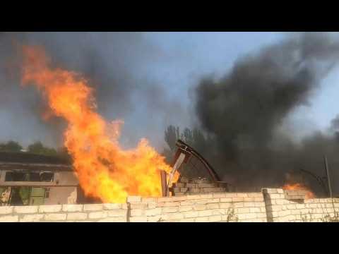 Bakhmut in Donetsk shelled as Russian forces advance