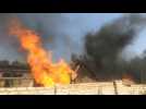 Bakhmut in Donetsk shelled as Russian forces advance