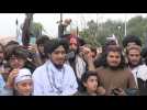 Rally in Kabul as Taliban mark first year in power
