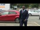 Man City's Benjamin Mendy arrives at court for rape trial
