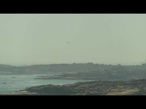 Chinese helicopters near Taiwan strait ahead of military drills