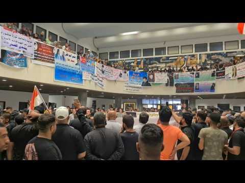 Day 6 of Iraqi parliament sit-in