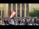 Lebanese march towards Beirut port two years after mega-blast