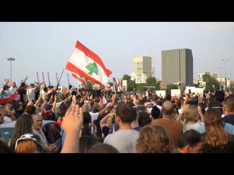 Sirens ring out to mark second Beirut port blast anniversary